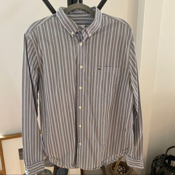 *2/$15* Classic Lacoste Button Down - Picture 1 of 4